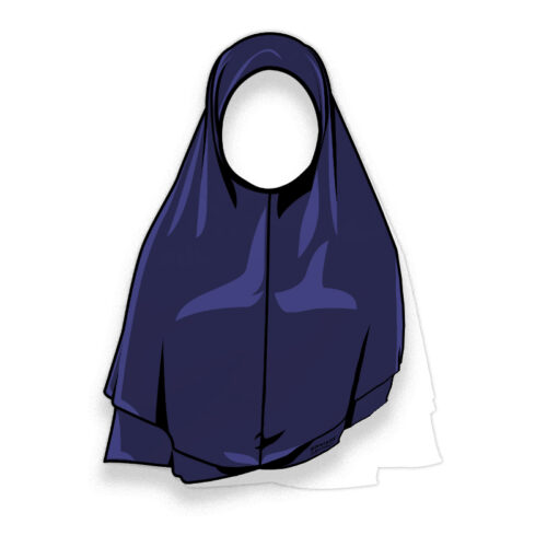 Khimar Hijab - Oval (xs)