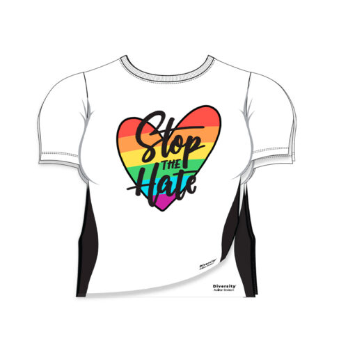 "Stop the Hate" Tee- Square (sm)